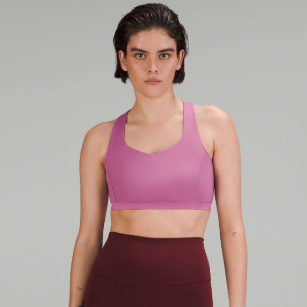 Lululemon Free to Be Serene Bra Light Support, C/D Cup - Velvet Dust - Size 8